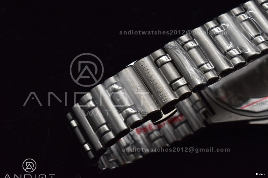 Breitling Best Factory 1:1 Dial 40mm Automatic BLS A2836 SS Chronomat Grey on GMT Bracelet Edition 0411